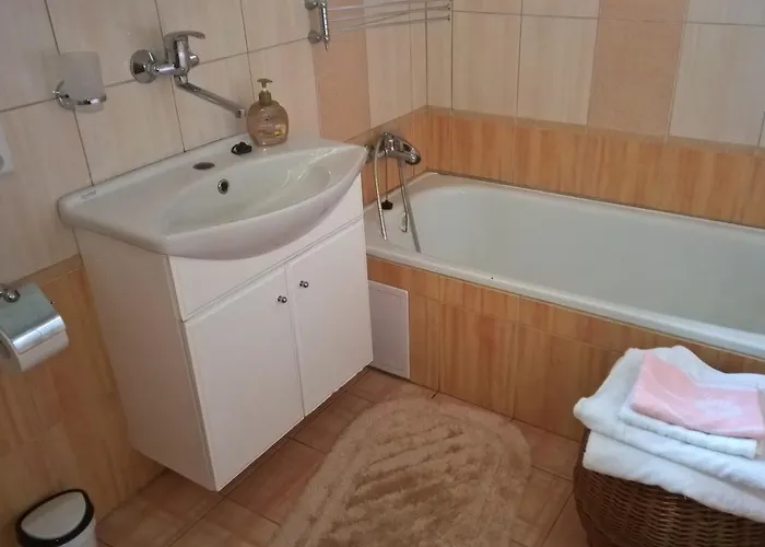 Chalupa U Potoka Javorna بيت خشبي *